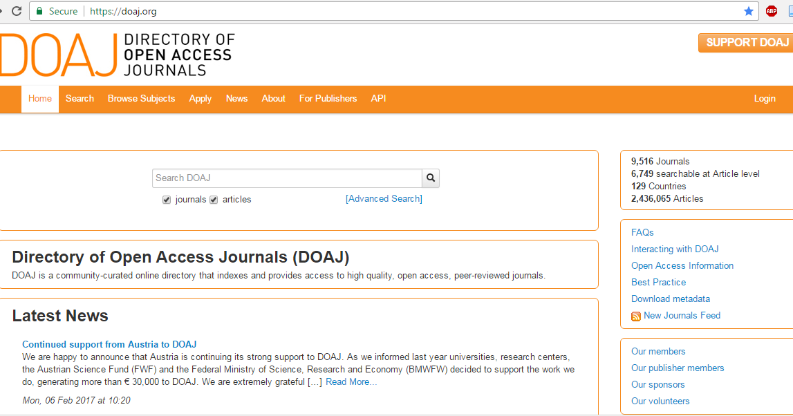 Открытые сайты 18. Webcrawler Поисковая система. DOAJ. Searching Journals.