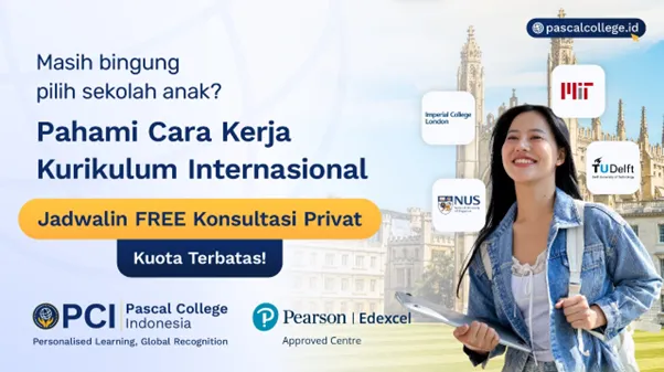 Kurikulum Internasional Pearson Edexcel DI PASCAL COLLAGE