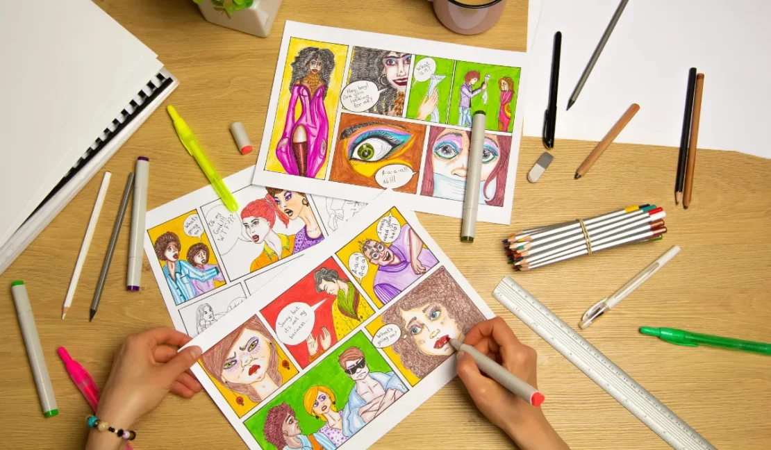 Kelas Komik Anak dan Remaja Global Art Educenter BSD