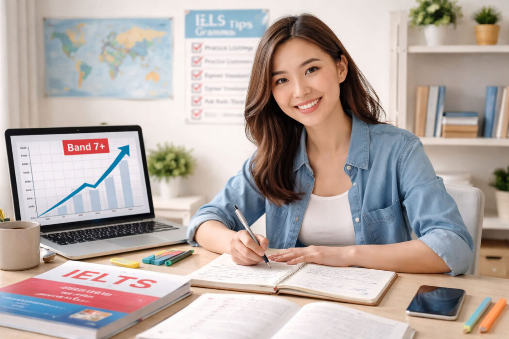Tips Lulus IELTS dengan Skor Band 7 ke Atas