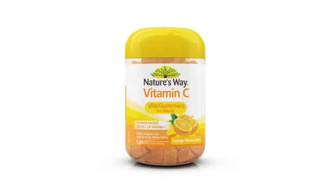 6. Nature’s Way Kids Smart Vita Gummies Vitamin C + Zinc_www.educenter.id