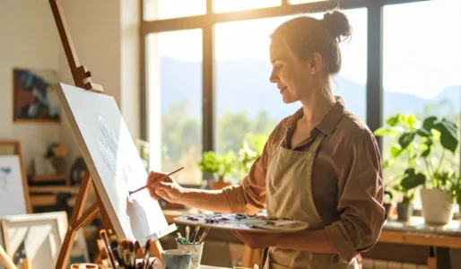 Teknik Melukis di Canvas