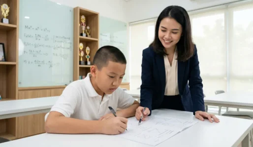 Les Matematika Olimpiade Terbaik di Indonesia