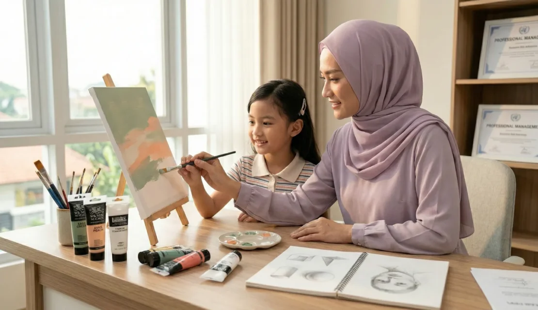Cara Melukis untuk Pemula Langkah Mudah Dipraktikkan
