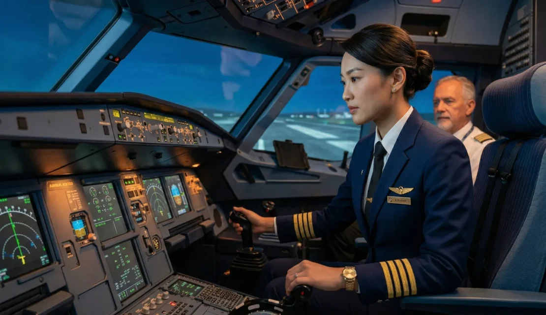 2. Pilot Kokpit Simulator A320 Type Rating_www.educenter.id