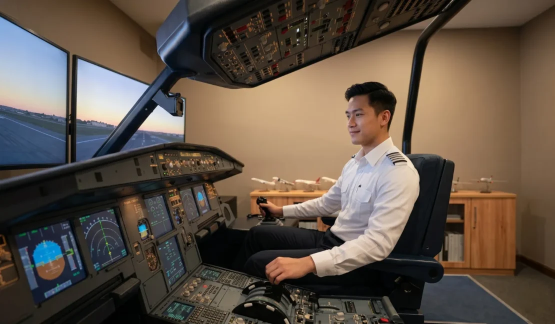 Sewa FSTD Airbus A320 di BSD Solusi Tepat Asah Skill Penerbanganmu