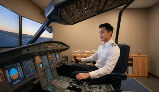 1-sewa-fstd-airbus-a320-bsd-flybest_www.educenter.id