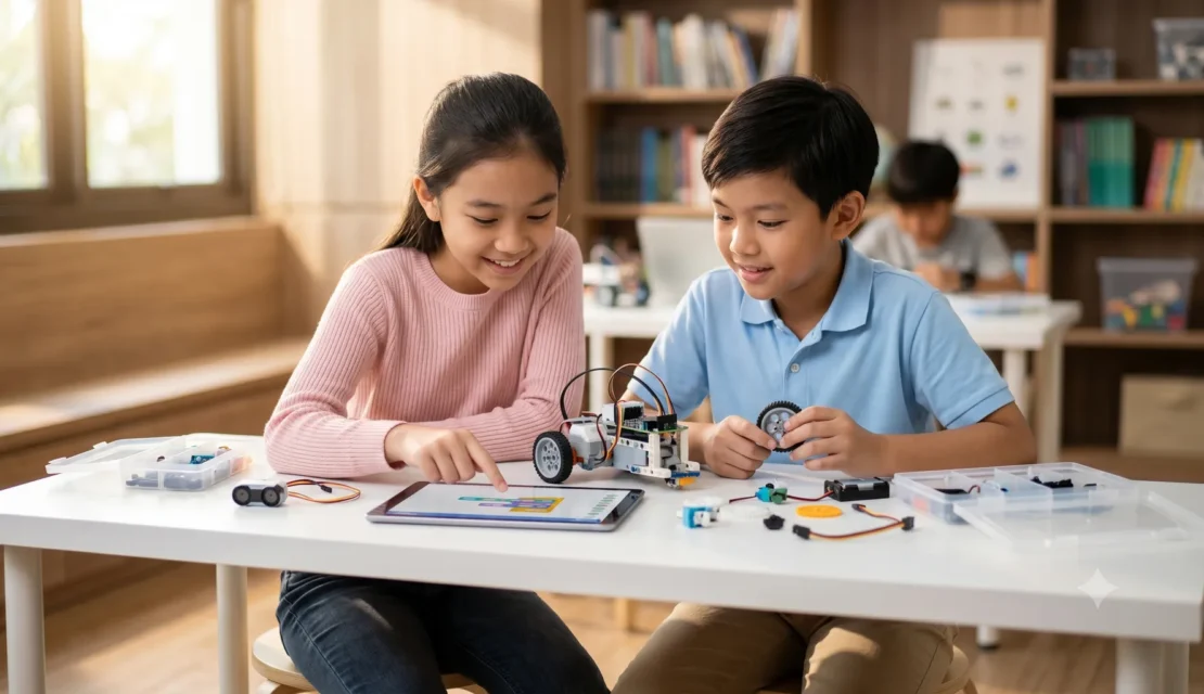 Kelas Robotik Anak Terbaik dengan Kurikulum Standar Singapura