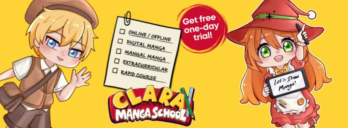 3. Clara Manga School_www.educenter.id