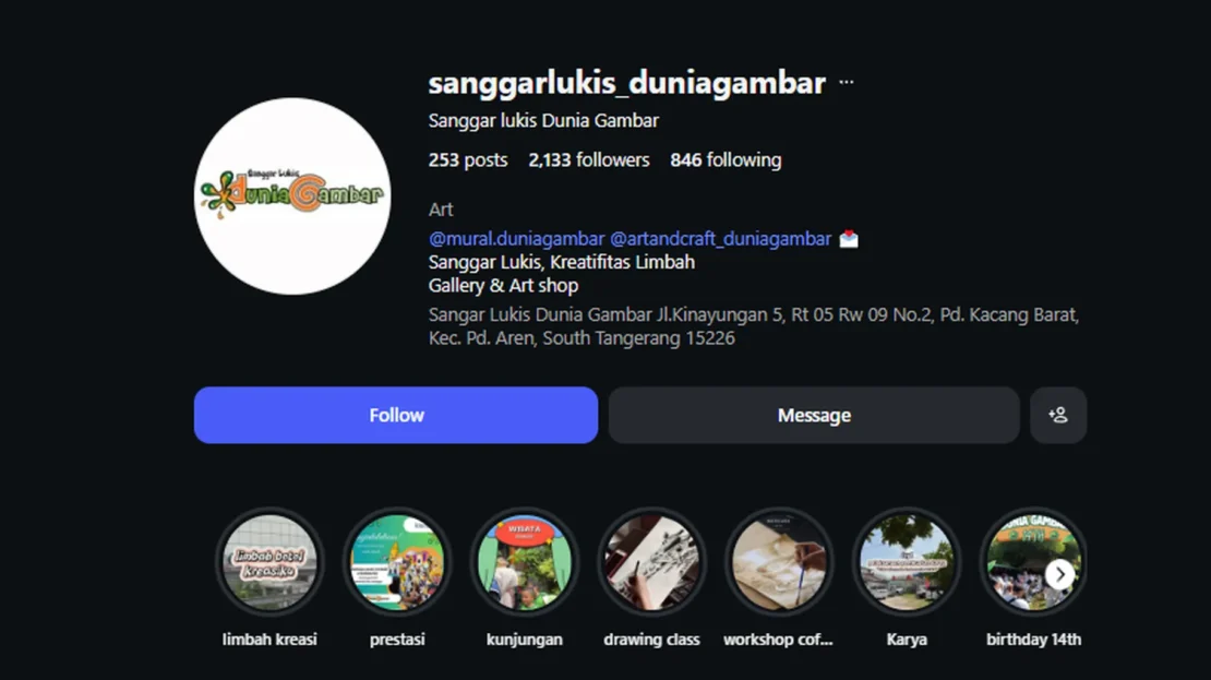 5. Sanggar Lukis Dunia Gambar dan DEC Kampoeng Inggris_www.educenter.id