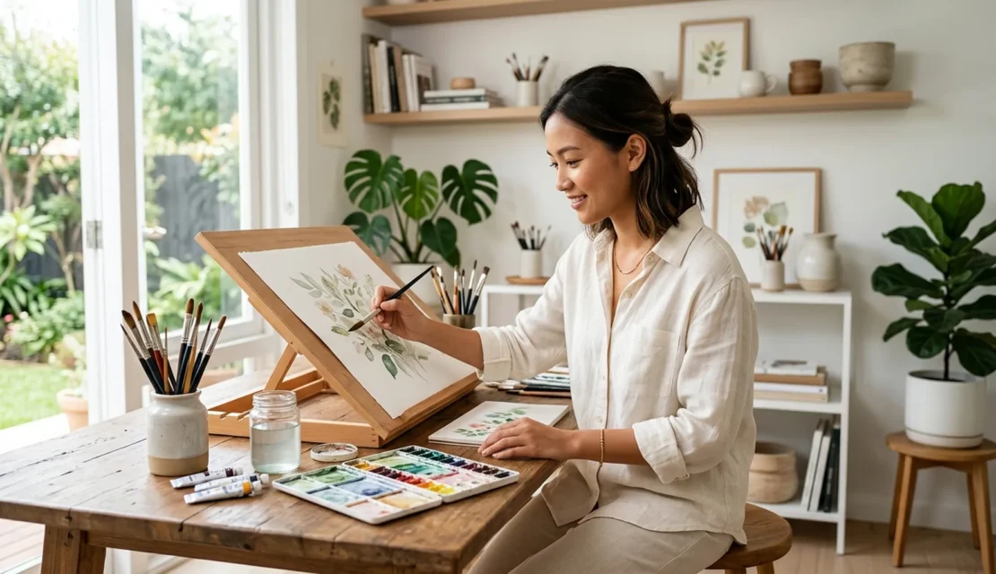 5 Tips Melukis Watercolor Dan Gouache Paling Mudah Bagi Para Pemula