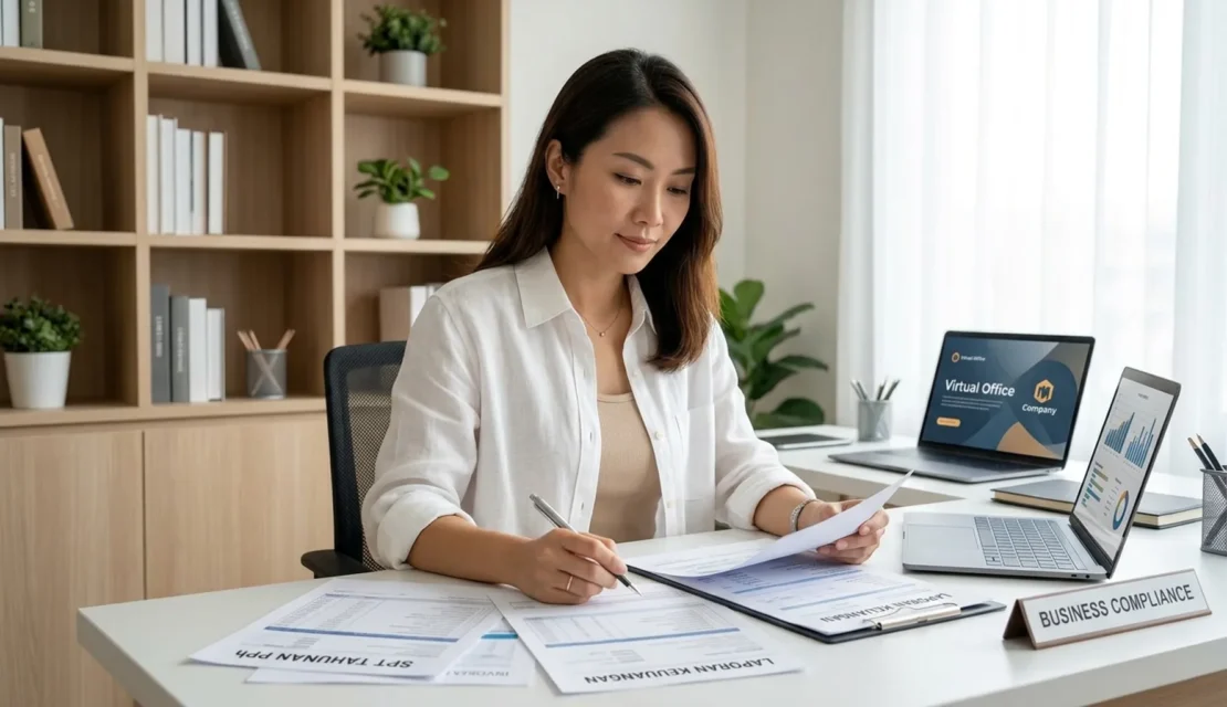 1. administrasi pajak perusahaan virtual office dengan dokumen bisnis rapi_www.educenter.id