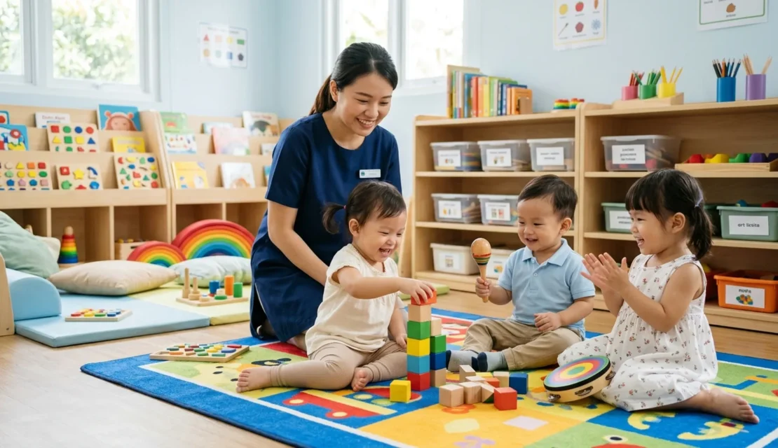 1. aktivitas kelas toddler anak preschool belajar bermain sosial_www.educenter.id