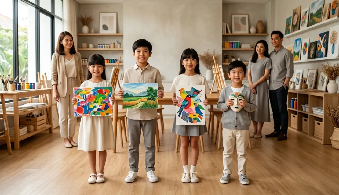 Daftar 4 Kelas Seni Anak Di Tangerang Yang Paling Banyak Peminat