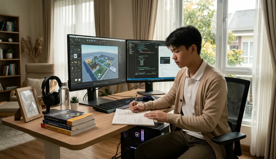2. Membuat Game Roblox Sendiri dengan Desain Map Kreatif dan Uji Coba Gameplay_www.educenter.id
